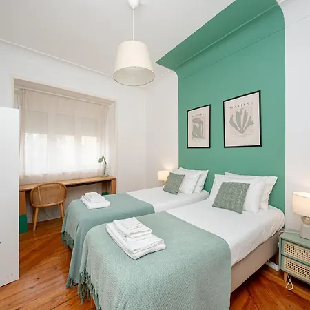Lejlighed The House - Comfortable For Families & Friends - By Homely Lisboa